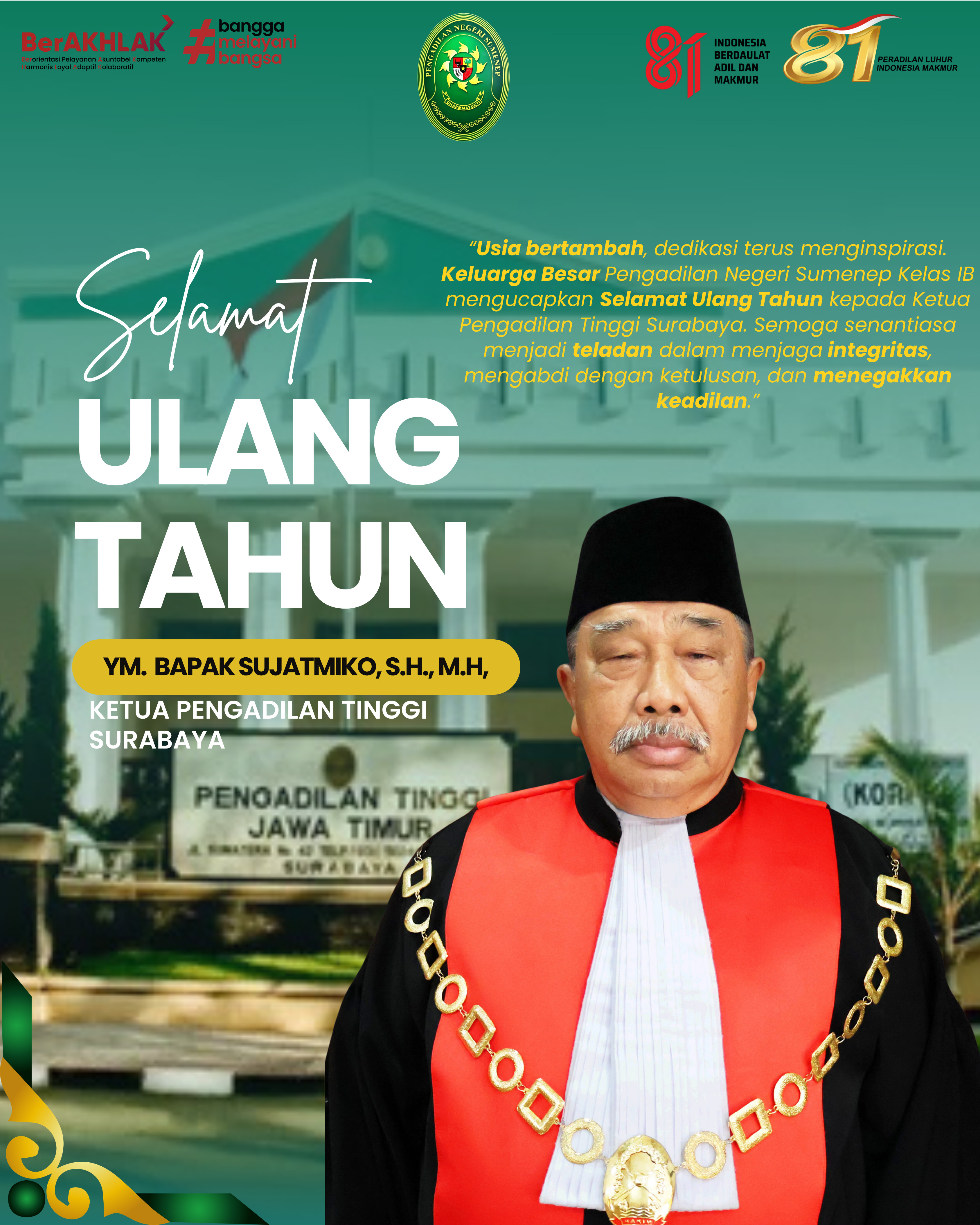 SELAMAT ULANG TAHUN