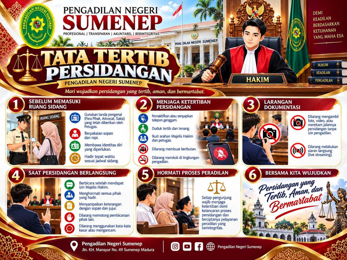 TATA TERTIB PERSIDANGAN